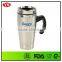 16oz insulated stainless steel starbucks double walled coffee mug with handle