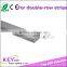 20.2mm Wide Space Put Double Row Strip Surface Mounted Plastic Led Profile