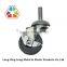 D50*73*M8*30mm PA6 no brake plastic Caster Wheel for chair
