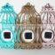 wooden clock of birdcage
