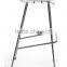 Pub Set with 1 Round Cocktail Table, 4 Acrylic Stools - White(B-0291)