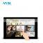 Interactive big screen monitor 55 inch replacement lcd tv screen tablet with HDMI,VGA,DVI,BNC wifi digital photo frame