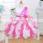 2016 latest fashion kids dress flower dress party frock for girls