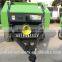 Made in china high efficiency round silage baler machine