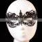 MYLOVE Black Women Face Mask Lace Women Accessory for Halloween ML5018