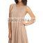 Womens Loose Fit Flowy Stretch Knit Crewneck Tank Tunic Dress (S-3X)