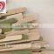 250mm bamboo paddle bbq flag skewers with green husk skin for wholesale