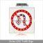 Road safety international reflective solar panel led speed limit aluminum traffic sign