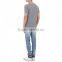 Biker Jeans Blue Denim jeans pantalon (LOTK007)