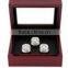 Various Color Ring & Earring Wooden Box gift box