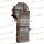 China supplier large capacity heat resistant vertical coal powder belt bucket elevator drawing