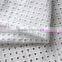 Wholesale soft cotton embroidery fabric, cotton fabric with square hollow design for garment