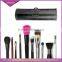 Wholesale cosmetic makeup brushes nylon mascara brush metal eyelash brush
