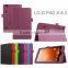 Quality Lychee PU Leather Case with flip Stand For LG G Pad x8.3 FOR LG Gpad X8.3 2- FOLD LEATHER CASE POUCH