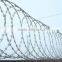 concertina razor barbed wire BTO-22/low price concertina razor barbed wire/Galvanized razor barbed wire(Anping factory)