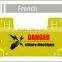 customized electric fencing warning sign dangerous warning board caution boards