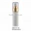 Golden aluminum cap PETG material cream bottle