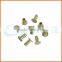  high quality 8*8 black hollow rivets