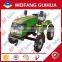 24 hp green color electric start diesel engine farm tractor