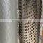304 stainless steel perforated mesh stair for indoor decorative