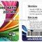 Plastic Environmental Materials Scratch-off PVC Cards