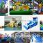 PVC semicoating tarpaulin for water slide material