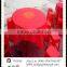 Red non-woven fabric used for disposable tablecloth