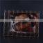 OEM ODM transparent and brown crystal mini beautiful photo frame