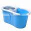360 Rotation Spin Mop with 2 Mop Heads SS bucket Reusable Mop Heads