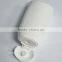 Eco-friendly food safe custom size small plastic squeeze bottles with silicone valve flip top cap