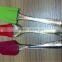 silicone spatula for baking crystal handle cake tool