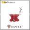 TIANHOO Genuine Leather Key Chain Holder/Wrap Winder for Earphone