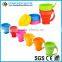 Foldable silicone cup, folding cup, FDA beer cup