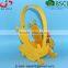 BSCI Audit factory non-woven felt bee shape basket, Easter decoration basket
