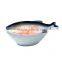 26cm 10" fish shaped soup bowl