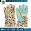 JX68C303 High Quality Safety Different Colors Seamless Garden Gloves Women