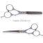 Steel name brand hair cutting scissors