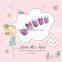 Cute kids nail artificial nail art design for children's Day