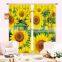 3D Digital Printed Shower Curtain With Matching Window Curtain