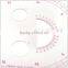 Kearing sleeve curve ruler flexible plastic ( sandwich line ) garment curve ruler 60cm curve drawing stencil # 6460
