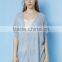 hot women V neck button sweater half sleeve long cardigan 2017 with best prices