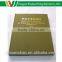 Hardcover book box packaging binding material cotton polyester textile fabric cloth