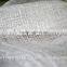 Hand woven white linen scarf