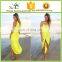 Cheap sale solid color sexy beachwear summer woman beach dress for beach party