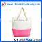 DIY color mix silicone beach handbag silicone shoulder bag
