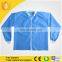 CE/ISO/FDA Certification Non woven lab coat disposable PP/SMS With Knit Cuff