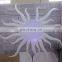 multi-colors LED lighting inflatable sun for decoration