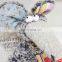 personality colorful rag plush toy stuff long mouth big eyes mouse doll pp cotton stuffing