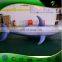 Vivid Inflatable Blue Whale / Hongyi Design PVC Animal Whale Toys