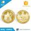 High quality wholesales souvenir metal gold antique coin